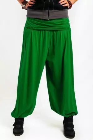 Pantalon harem basic uni pi�ce mode simple et fonctionnelle