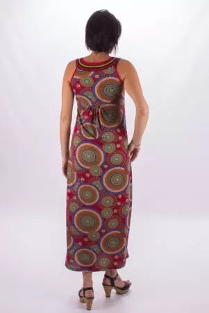 Robe Longue Popenguine Mandala robe boh�me moderne
