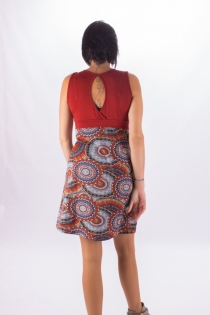 Robe Ma&eacute;lys Boh&eacute;mian Mandala robe fluide mandala