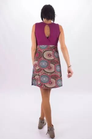Robe Ma�lys Boh�mian Mandala robe f�minine styl�e