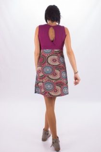 Robe Ma&eacute;lys Boh&eacute;mian Mandala robe graphique mandala