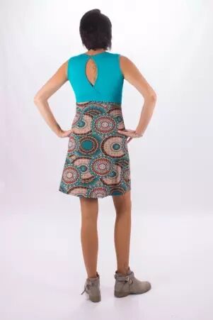 Robe Ma�lys Boh�mian Mandala robe f�minine styl�e