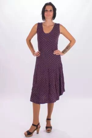 Robe Papaya longue Twiggy robe estivale