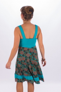 Robe Nouna bis Graphik &agrave; imprim&eacute; g&eacute;om&eacute;trique