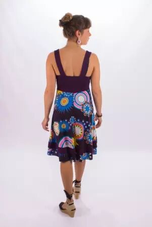 Robe Nouna bis Arty motif graphique