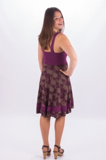 Robe Nouna bis Graphik imprim&eacute; structur&eacute;