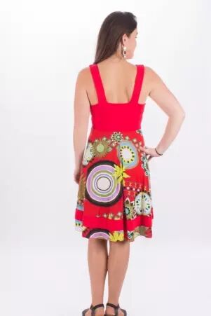 Robe Nouna bis Arty motif graphique