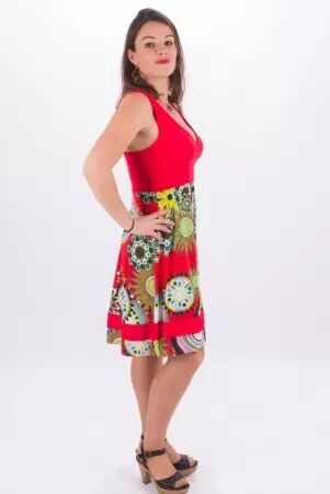 Robe Nouna bis Arty motif graphique