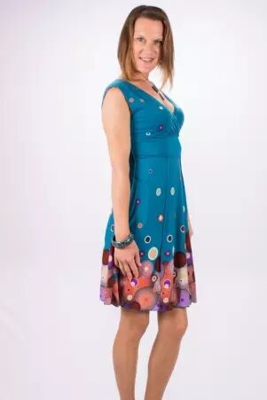 Robe Zanzibar Bubble robe l�g�re boh�me au style dynamique