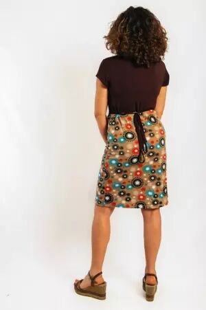 Robe Dewi Constellation robe fluide imprim� constellation
