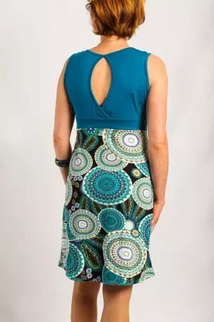 Robe Ma�lys Boh�mian Chic robe expressive color�e