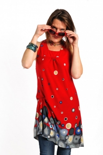 Robe Mao Bubbles robe graphique originale