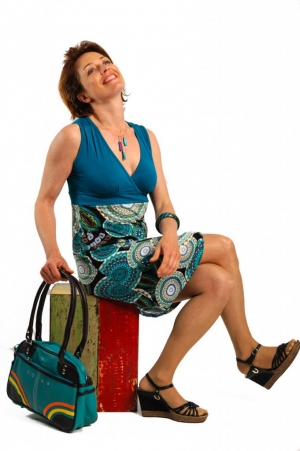 Robe Ma�lys Boh�mian Chic robe expressive color�e