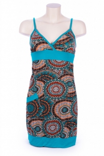 Robe Adhu boh&eacute;mian mandala robe imprim&eacute;e