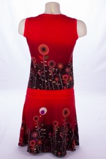 Robe Seventies Jungle paradise robe f&eacute;minine imprim&eacute;e exotique