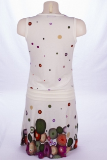 Robe Seventies Bubbles robe boh&egrave;me vintage &agrave; motifs bulles