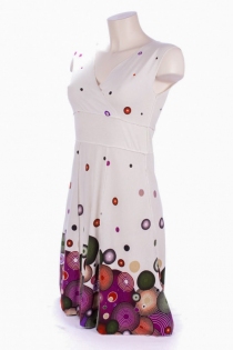 Robe Zanzibar Bubble robe artistique f&eacute;minine &agrave; imprim&eacute; abstrait