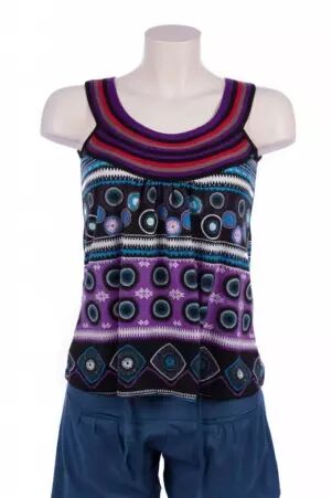 Top Liloo Pop Inca top boh�me motif inca stylis�