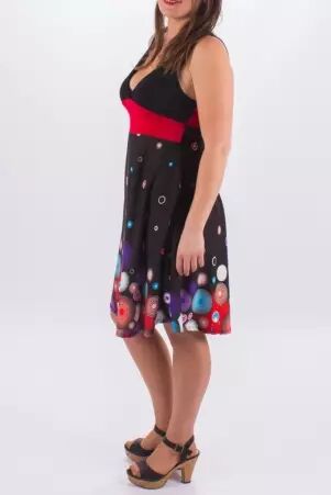 Robe Nouna Bubble graphique et l�g�re