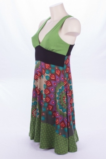 Robe Nouna Hindi &agrave; imprim&eacute; ethnique