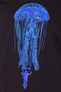 Tee shirt Jelly Fish Noir