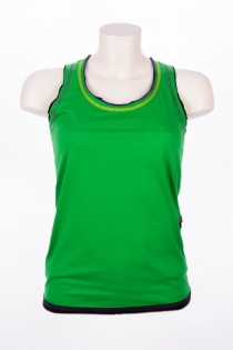 Debardeur &agrave; poches uni article mode au style affirm&eacute; et aux finitions soign&eacute;es