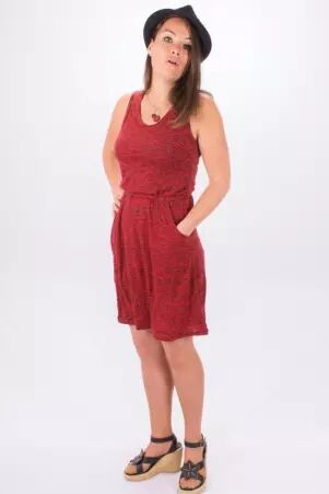 Robe Prune Hypnotik robe boh�me � l'esprit artistique