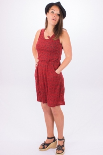 Robe Prune Hypnotik robe l&eacute;g&egrave;re &agrave; l'esth&eacute;tique graphique