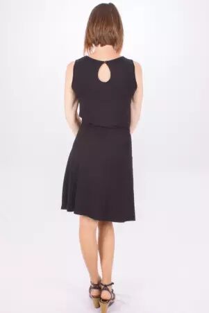 Robe Prune robe boh�me � l'allure naturelle