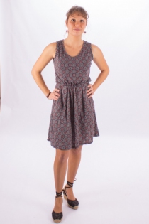 Robe Prune R&eacute;tro robe boh&egrave;me au style r&eacute;tro revisit&eacute;