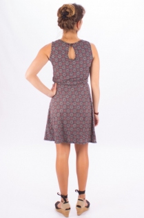 Robe Prune R&eacute;tro robe f&eacute;minine &agrave; l'esth&eacute;tique vintage