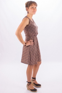 Robe pull Cocoon Bleu robe pull confortable couleur bleu