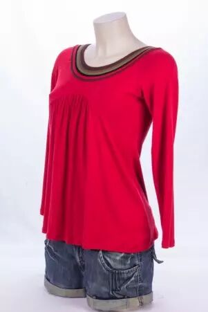 Top M.longues Majalaya top minimaliste manches longues