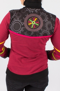 Veste Daisy Bordeaux