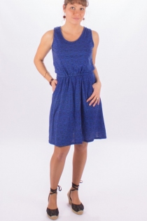 Robe Prune Hypnotik robe expressive &agrave; imprim&eacute; dynamique