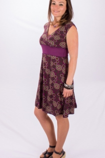 Robe Zanzibar Graphik robe boh&egrave;me &agrave; imprim&eacute; graphique affirm&eacute;