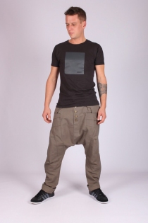 Sarouel City style Kaki sarouel urbain kaki coupe moderne