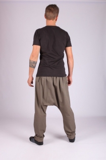 Sarouel City style Kaki sarouel city fluide vert kaki