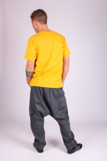 Sarouel City chic Gris sarouel fluide gris style citadin