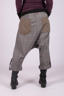 Corsaire City mix Ecossais gris et rose corsaire urbain graphique