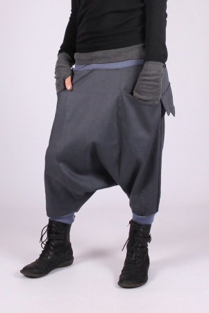 Sarouel court City Girly Denim sarouel court denim style city