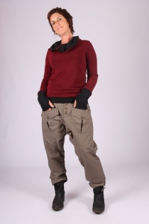 Sarouel City street Kaki sarouel urbain kaki look casual moderne