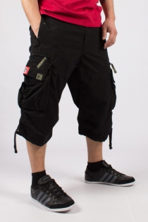 Molecule 3/4 45056 Noir pantalon Molecule noir 3/4 au look urbain