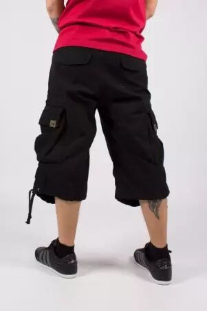 Molecule 3/4 45056 Noir pantalon Molecule noir 3/4 au look urbain