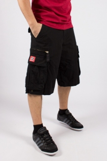 Molecule short 50007 Noir short Molecule noir au style sobre et fonctionnel