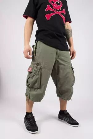 Molecule 3/4 45056 Kaki pantalon Molecule 3/4 kaki � l'esth�tique outdoor