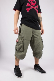 Molecule 3/4 45056 Kaki pantalon Molecule 3/4 kaki &agrave; l'esth&eacute;tique outdoor