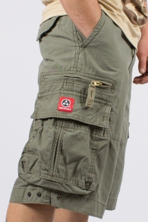 Molecule short 50007 Kaki short utilitaire kaki &agrave; l'esprit outdoor