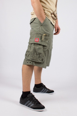 Molecule short 50007 Kaki short utilitaire kaki � l'esprit outdoor