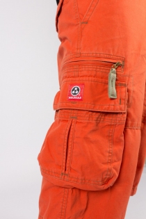 Molecule 3/4 50006 Orange pantalon Molecule orange mod&egrave;le 50006 &agrave; l'esprit dynamique